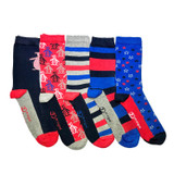 PENGUIN 5PK BOYS SOCKS BSHPE360