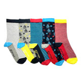 PENGUIN 5PK BOYS SOCKS BSHPE361