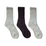 GREENTREAT 3PK LADIES BOOT SOCKS LSHGT1939