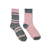 HEWITT & MUNRO 2PK LADIES BOOT SOCKS LSHHM327