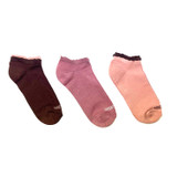 GREENTREAT 3PK LADIES TRAINER SOCKS LSHGT1915