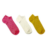 PENGUIN 3PK LADIES TRAINER SOCKS LSHPE1526