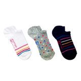 PENGUIN 3PK LADIES TRAINER SOCKS LSHPE1381