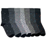 SOHO COLLECTION 7PK MENS SOCKS MSHSO1193