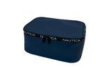 NAUTICA MENS WASHBAG INNER POCKETS & BRANDED ZIP GREY MBHNT008
