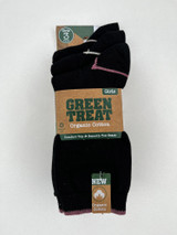 GREENTREAT 3PK GIRLS SOCKS GSHGT168