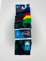 PENGUIN 3PK BOYS SOCKS BSHPE443