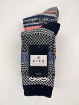 KIKU 2PK MENS SOCKS MSHKI017