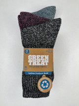 GREENTREAT 3PK LADIES SOCKS LSHGT1942