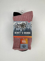 HEWITT & MUNRO 2PK LADIES SOCKS LSHHM292