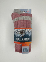 HEWITT & MUNRO 2PK LADIES SOCKS LSHHM329