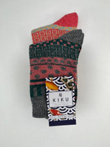 KIKU 2PK LADIES SOCKS LSHKI273