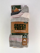 GREENTREAT 3PK GIRLS SOCKS GSHGT175