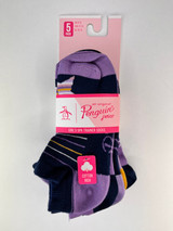 PENGUIN 5PK GIRLS TRAINER LINER GSHPE245