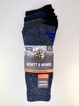 HEWITT & MUNRO 4PK MENS SOCKS MSHHM381