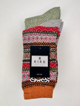 KIKU 2PK MENS SOCKS MSHKI012