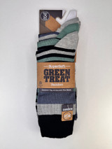 GREENTREAT 3PK MENS SOCKS MSHGT2004