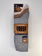 GREENTREAT 3PK MENS SOCKS MSHGT1993