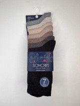 SOHO 7PK MENS SOCKS MSHSO1173