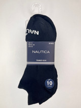 NAUTICA 10PK MENS TRAINER LINER MSHNT152