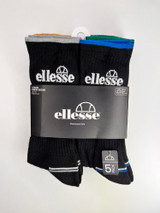 ELLESSE 5PK MENS SOCKS MSHEL1430