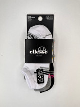 ELLESSE 3PK LADIES SOCKS LSHEL654