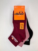 ELLESSE 3PK LADIES SOCKS LSHEL1479
