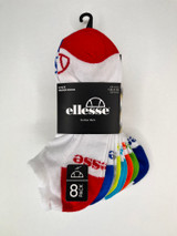 ELLESSE 8PK UNISEX SOCKS USHEL039