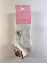 JUICY COUTURE 3PK LADIES TRAINER SOCKS LSHJU025