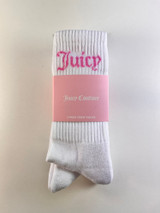 JUICY COUTURE 3PK LADIES CREW SOCKS LSHJU019