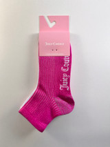 JUICY COUTURE 3PK LADIES QUARTER SOCKS LSHJU009