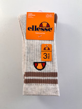 ELLESSE 3PK LADIES CREW SOCKS LSHEL1585