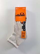 ELLESSE 3PK LADIES QUARTER SOCKS LSHEL1590