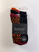SOHO COLLECTION 3PK LADIES SOCKS LSHSO941