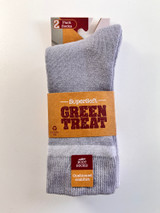 GREENTREAT 2PK LADIES BOOT SOCKS LSHGT2515