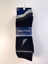 NAUTICA 3PK MENS ANKLE SOCKS MSHNT187