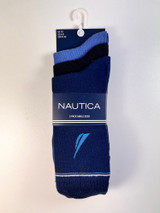 NAUTICA 3PK MENS ANKLE SOCKS MSHNT186