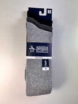 PENGUIN 3PK MENS CREW SOCKS MSHPE2970