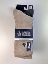 PENGUIN 3PK MENS TERRY FB CREW SOCKS MSHPE2823