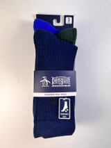 PENGUIN 3PK MENS TERRY FB CREW SOCKS MSHPE2835