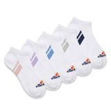 ELLESSE 5PK LADIES TRAINER LINER SOCKS LSHEL1861