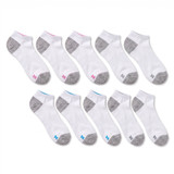 SPX FIT 10PK LADIES TRAINER LINERS SOCKS TERRY LSHSX006