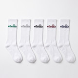 ELLESSE 5PK MENS CREW SOCKS VALUE MSHEL1489