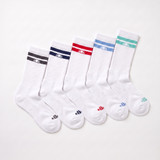 ELLESSE 5PK MENS POLY CREW SOCK MSHEL1780