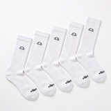 ELLESSE 5PK MENS POLY CREW SOCK MSHEL1913
