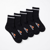 ELLESSE 5PK MENS QUARTER SOCK MSHEL2103