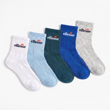 ELLESSE 5PK MENS QUARTER SOCK MSHEL2109