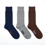 GREENTREAT BAMBOO 3PK MENS ANKLE SOCKS MSHGT2411