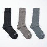 GREENTREAT BAMBOO 3PK MENS CREW SOCKS MSHGT2628