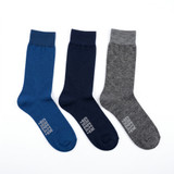 GREENTREAT BAMBOO 3PK MENS ANKLE SOCKS MSHGT2727
